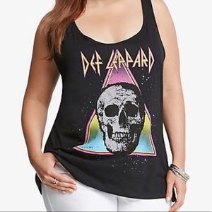 Def Leppard Racerback Tank